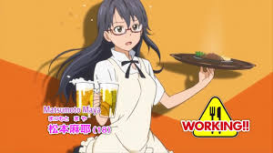 「松本麻耶 WORKING!!」の画像検索結果