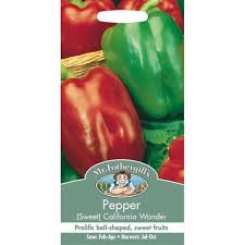 Afbeeldingsresultaat voor californian wonder golden sweet pepper