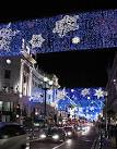 Regent Street Christmas Lights 2006. Snowflakes and characters from the - via Daymix