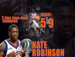Nate Robinson 3-Time Slam Dunk