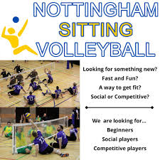 Image result for Nottingham Rockets Sitting Volleyball