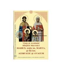 Image result for Sfinţii Marius, Marta, Audifaciu şi Abacus