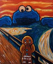 Image result for "the scream" parody