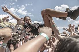 Image result for crowd-surfing
