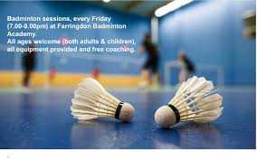 Image result for Chiltern Badminton Club (Hugh Faringdon)