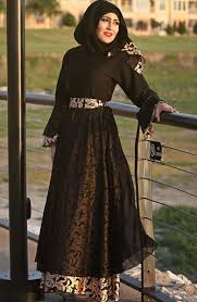 Hijab Style With Abaya-12 Chic Ways To Wear Abaya With Hijab