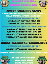 Image result for Dorset Junior Badminton Club