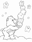 Care Bear coloring page