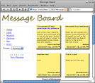 Building a Web Message Board using Visual Studio 2008, Part I ...