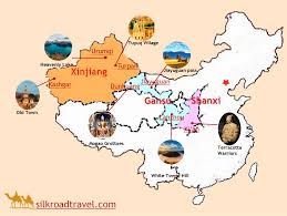 Image result for silk road map