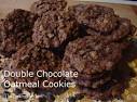 Double Chocolate Oatmeal Cookies Recipe - TheBakingPan.com - How ...