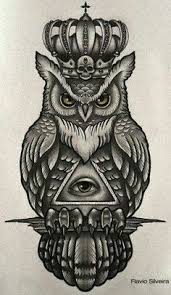 Image result for owl illuminati symbol