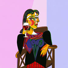 Image result for Pablo Picasso, Portrait of Dora Maar