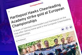 Image result for Hartlepool Hawks Cheerleading Academy