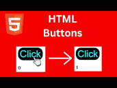 HTMl Buttons 🔲(HTML tutorial #12) - YouTube