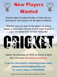Image result for Easton Cricket Club