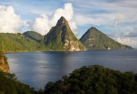 Image result for pitons lucia