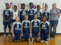 On the front row, from left, are Katy Hall, Deagan Dingman, Reagan Richardson and Jayla Sims. On the back row, from left, are Zanesha Dangerfield, ... - 50647a443c8ba.image
