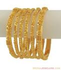 22 carat gold bangle set | MinMit