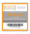 KOHLS COUPONS