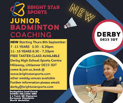 Image result for Derbyshire Schools Badminton Club