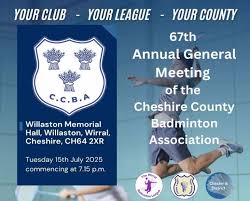 Image result for Cheshire Badminton Club
