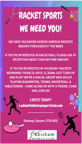 Image result for Ebbisham Badminton Club