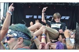 Image result for crowd-surfing