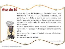 Image result for foto de ato de fé