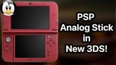 Modding a New 3DS XL with a PSP-1000 Analog Stick! - YouTube