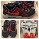 Nike Air Max Zero Essential Men's Size 9.5 Running Shoes Black/Red ...