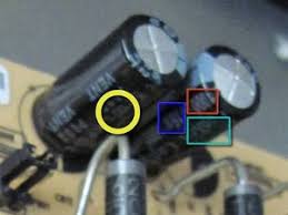 Image result for blown capacitor