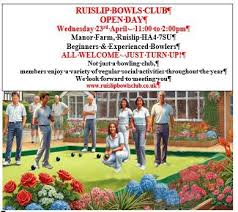 Image result for Ruislip Bowls Club