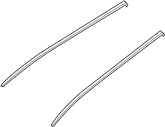 Infiniti QX60 Roof Molding (Right) - 73852-9NA4A - Genuine ...