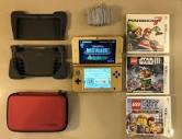 Nintendo 3DS XL Gold/Black - Limited Edition Bundle with The ...
