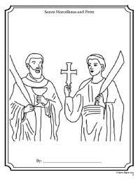 Image result for Saints Marcellinus and Peter