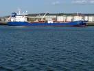 103m Dutch registered oil tanker 'Stella Virgo' at Oil Berth 2 in the - via Daymix