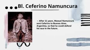 Image result for Saint Ceferino Namuncurá