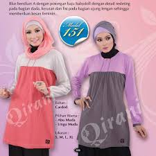Baju Qirani | Gamis Qirani | Baju Muslim | Kaos Muslimah | Kaos ...