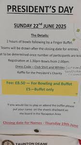 Image result for Taunton Deane Bowls Club