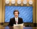 Will Ferrell donned his Ron Burgundy persona on Wednesday night,