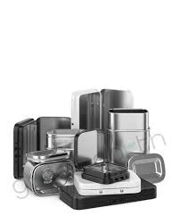 Bulk Metal Tin Containers Wholesale | Green Earth Packaging