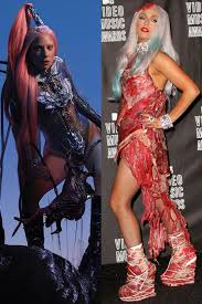 Image result for lady gaga meat dress