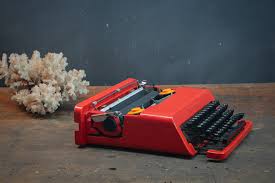 Afbeeldingsresultaat voor sottsass typewriter