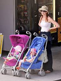 Image result for Maclaren Twin Triumph Heidi Klum