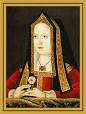 English Monarchs - Kings and Queens of England - Elizabeth of York.