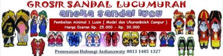 Grosir Sanda Lucu Murah | Jual Sandal Lucu Murah | Aneka Sandal ...