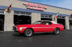 Image result for Bright Red 1972 Mustang