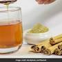 cinnamon tea How to make cinnamon tea with powdered cinnamon and honey from food.ndtv.com