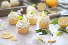 Image result for lemon cupcake